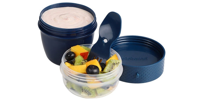 Snackkapsel To-Go, Mørkeblå