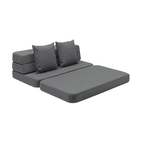 Foldbar Sofa XL Gråblå