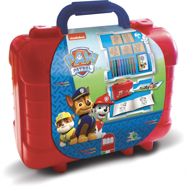 Stempel- og farvesæt, Rød - Paw Patrol