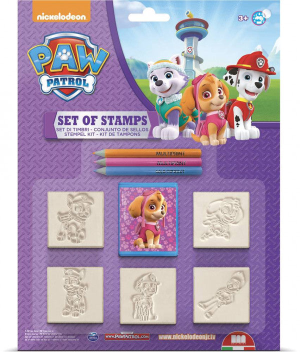 Paw Patrol Stempelsett, 5 stk.