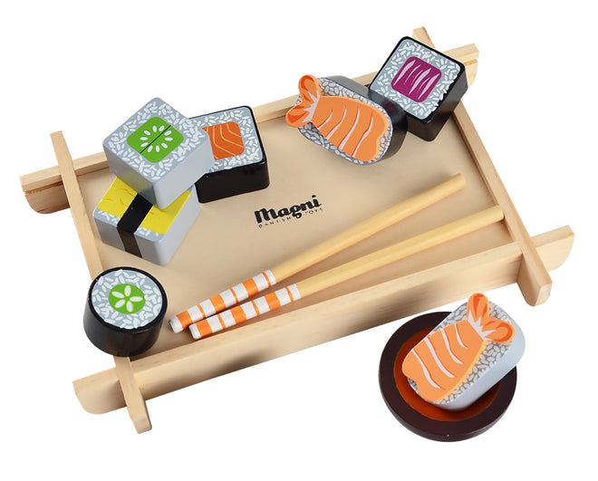 Sushisett i tre - Perfekt for Lek og Læring