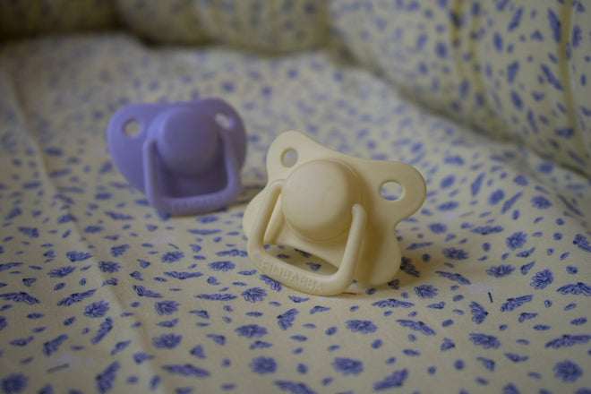 Napp 2-pakning, +6 måneder - Lys Banan