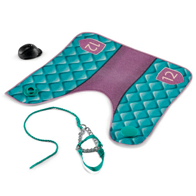 Matte og grime - Lilla/blå