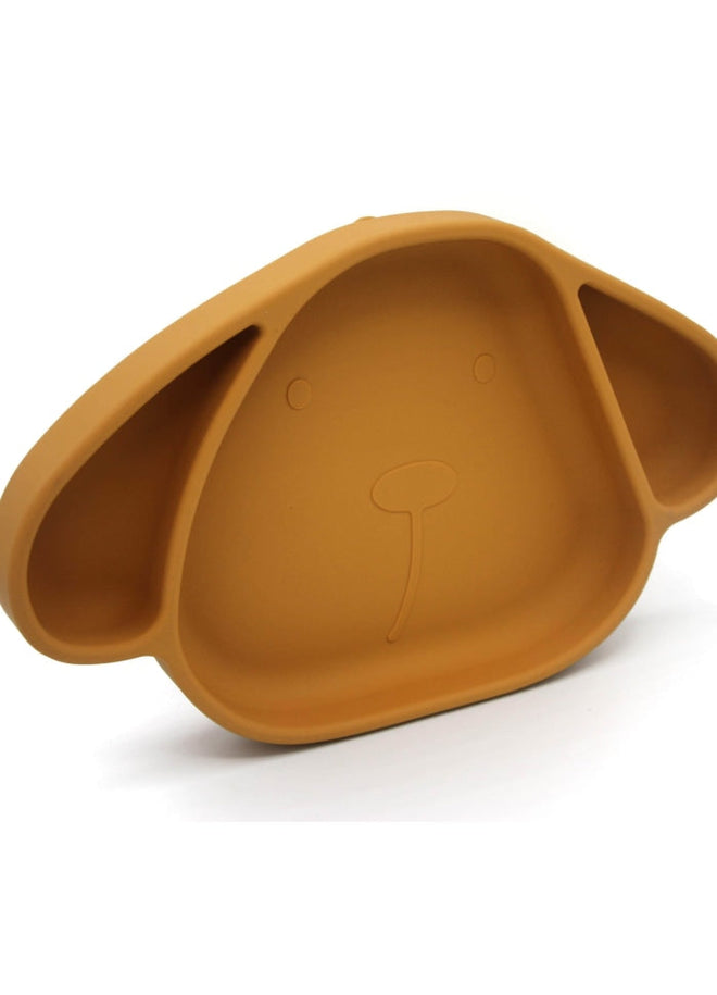 Silikonmatte for Hund - Honningfarget