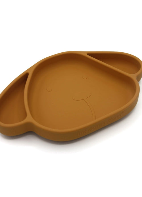 Silikonmatte for Hund - Honningfarget