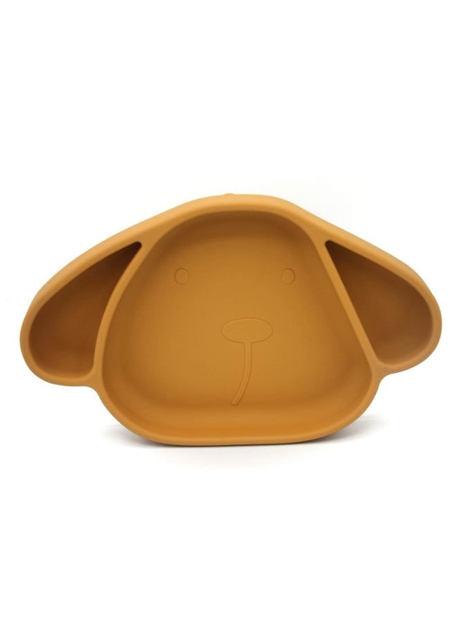 Silikonmatte for Hund - Honningfarget