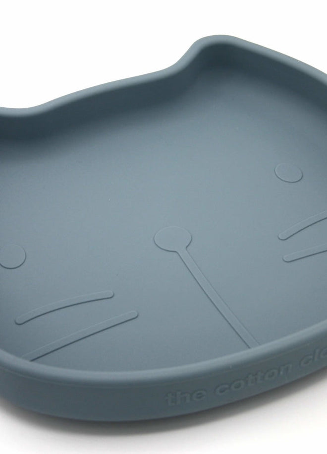 Silikonmatte for Katt - Blå