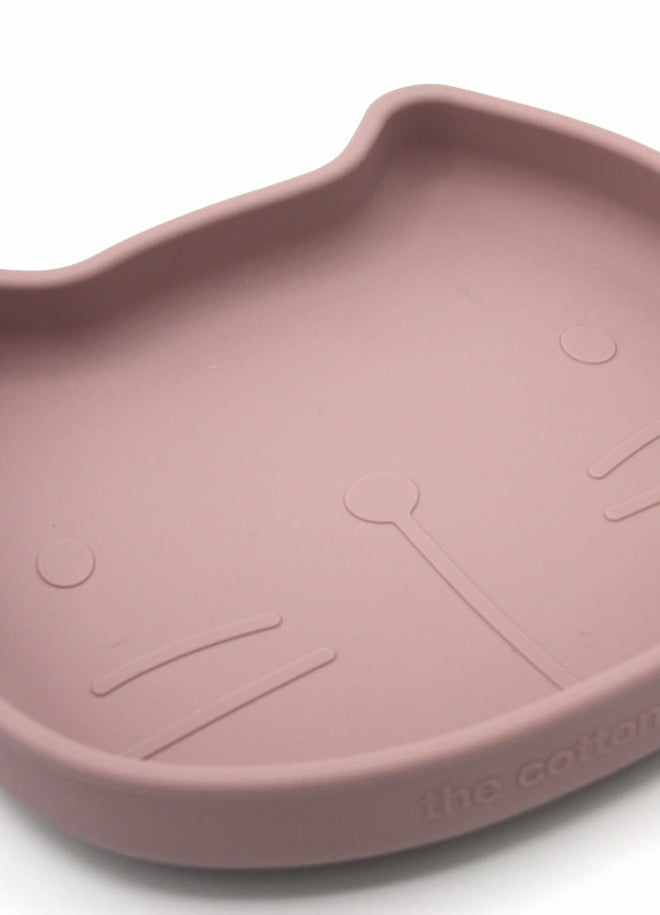 Silikonmatte for Katt - Støvete Rosa
