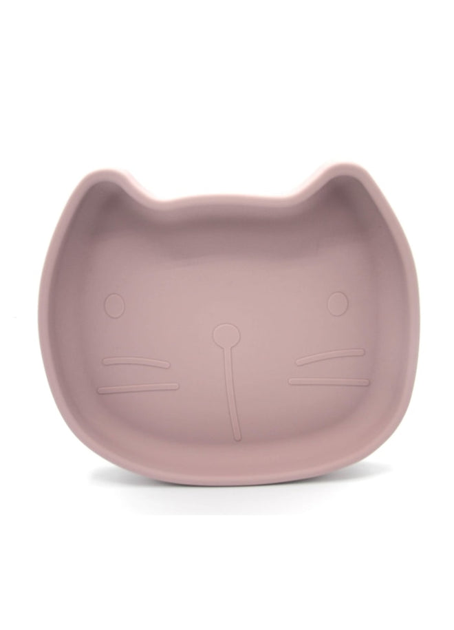 Silikonmatte for Katt - Støvete Rosa