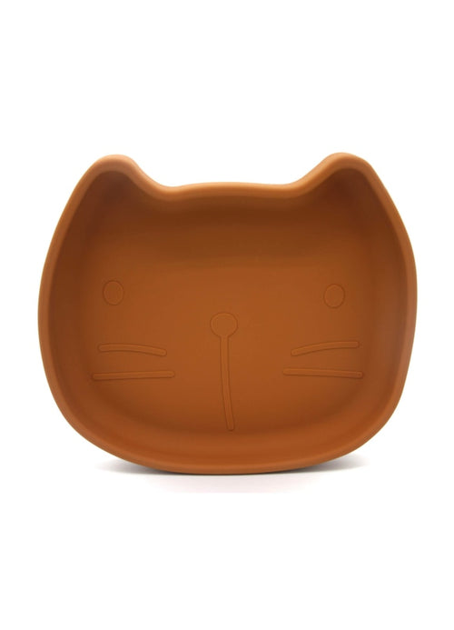 Silikonmatte for Katt - Karamellfarget