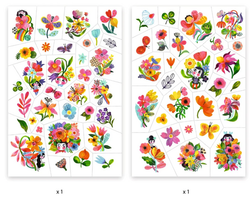 Blomstrende Tatoveringer - Solgul