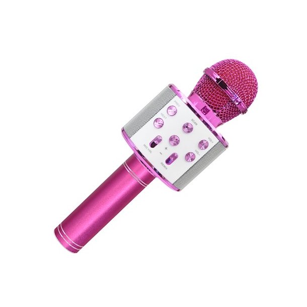Trådløs Mikrofon i Rosa