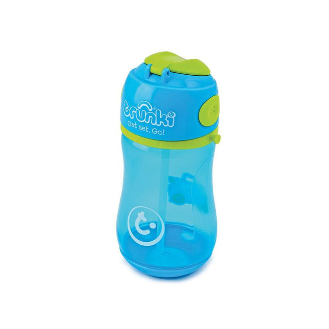 Trunki drikkeflaske med sugerør, Blå/Grøn