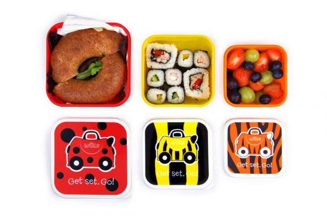Trunki Snacksbokser - Sett med 3 stk