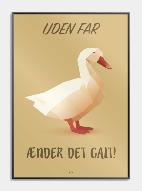 Uten Ramme Plakat, M (50x70, B2)