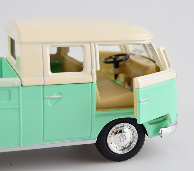 VW Pick-up dobbelkabine model 1963, Gul