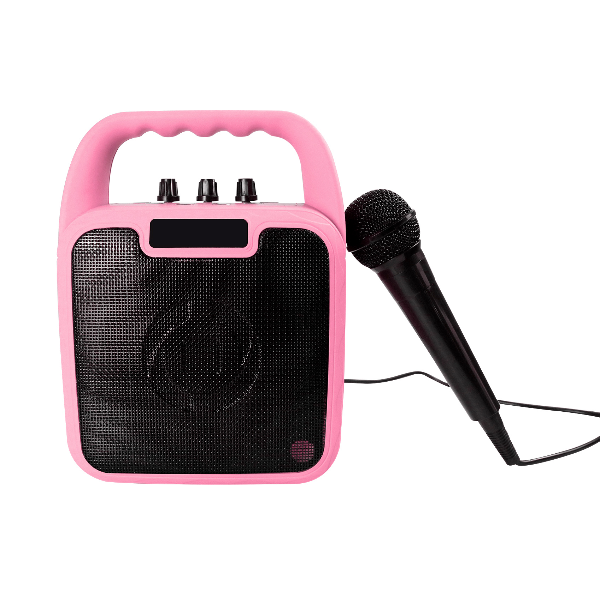 Trådløse Højttalere med Mikrofon, Rosa